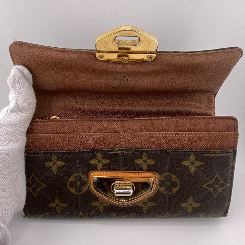 LOUIS VUITTON Long Wallet Purse M66556 Monogram Brown Monogram Etoile Portefeuille Sarah