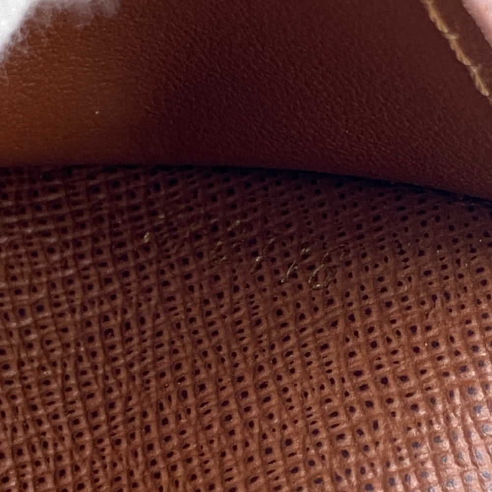 LOUIS VUITTON Tri-fold wallet M62472 leather Brown Monogram Victorine
