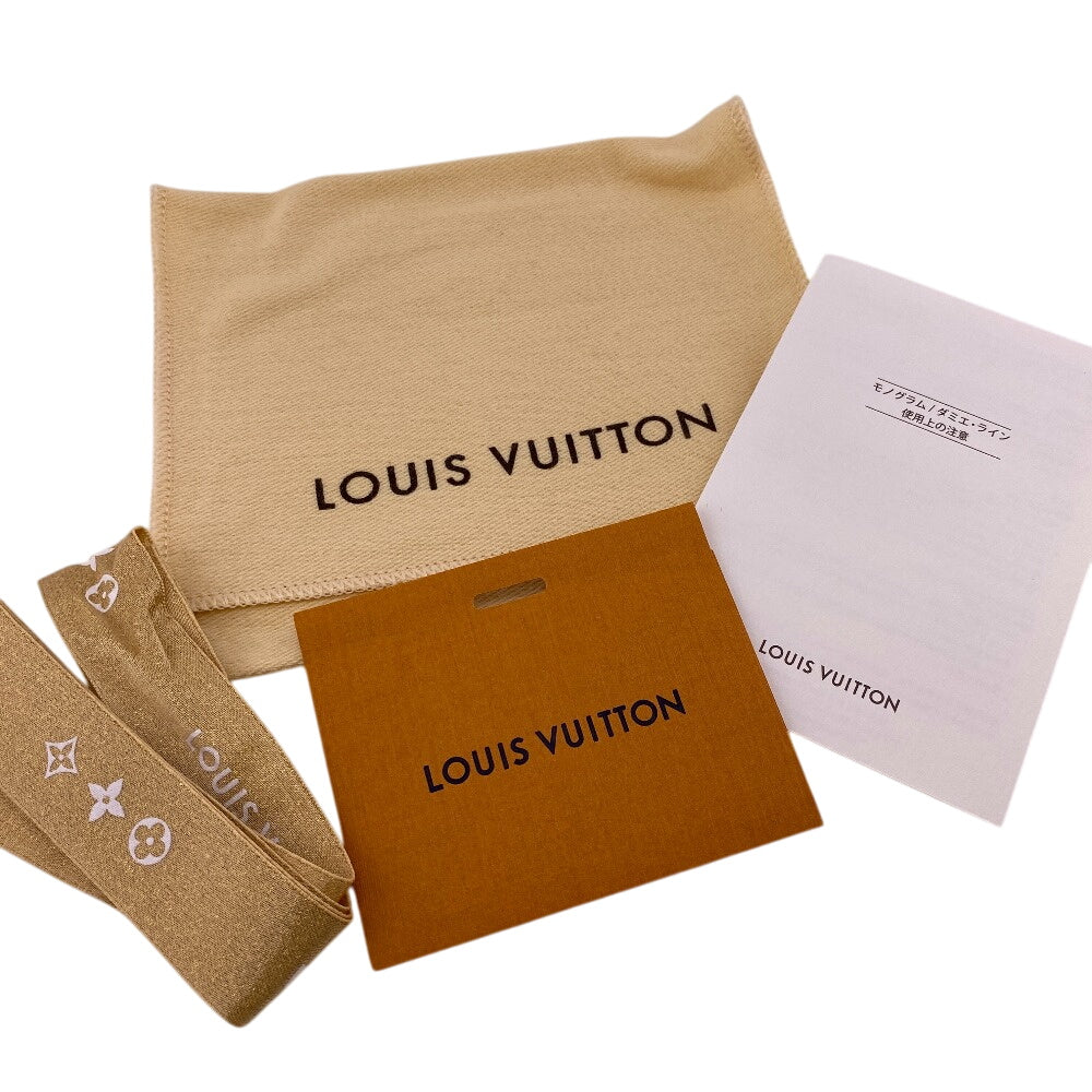 LOUIS VUITTON Tri-fold wallet M62472 leather Brown Monogram Victorine