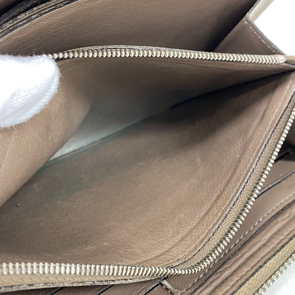 LOUIS VUITTON Long Wallet Purse leather beige M60147 Comet Parnassus