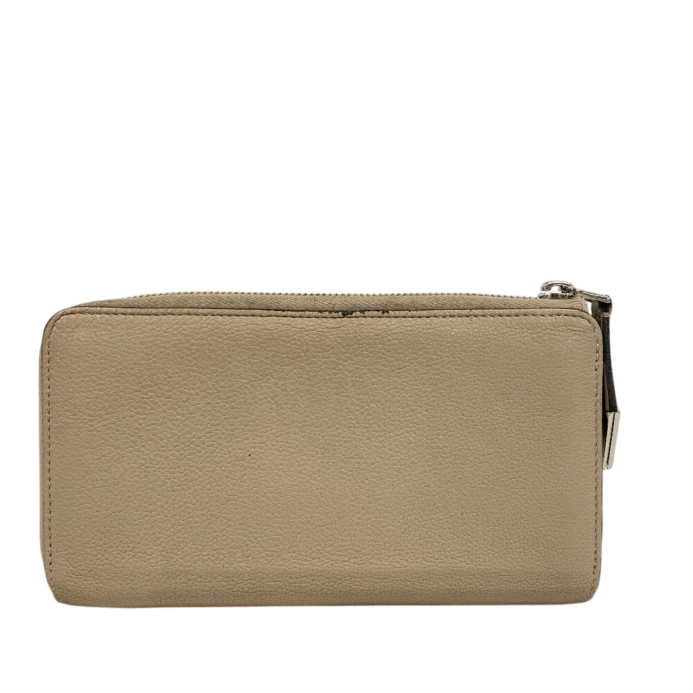 LOUIS VUITTON Long Wallet Purse leather beige M60147 Comet Parnassus