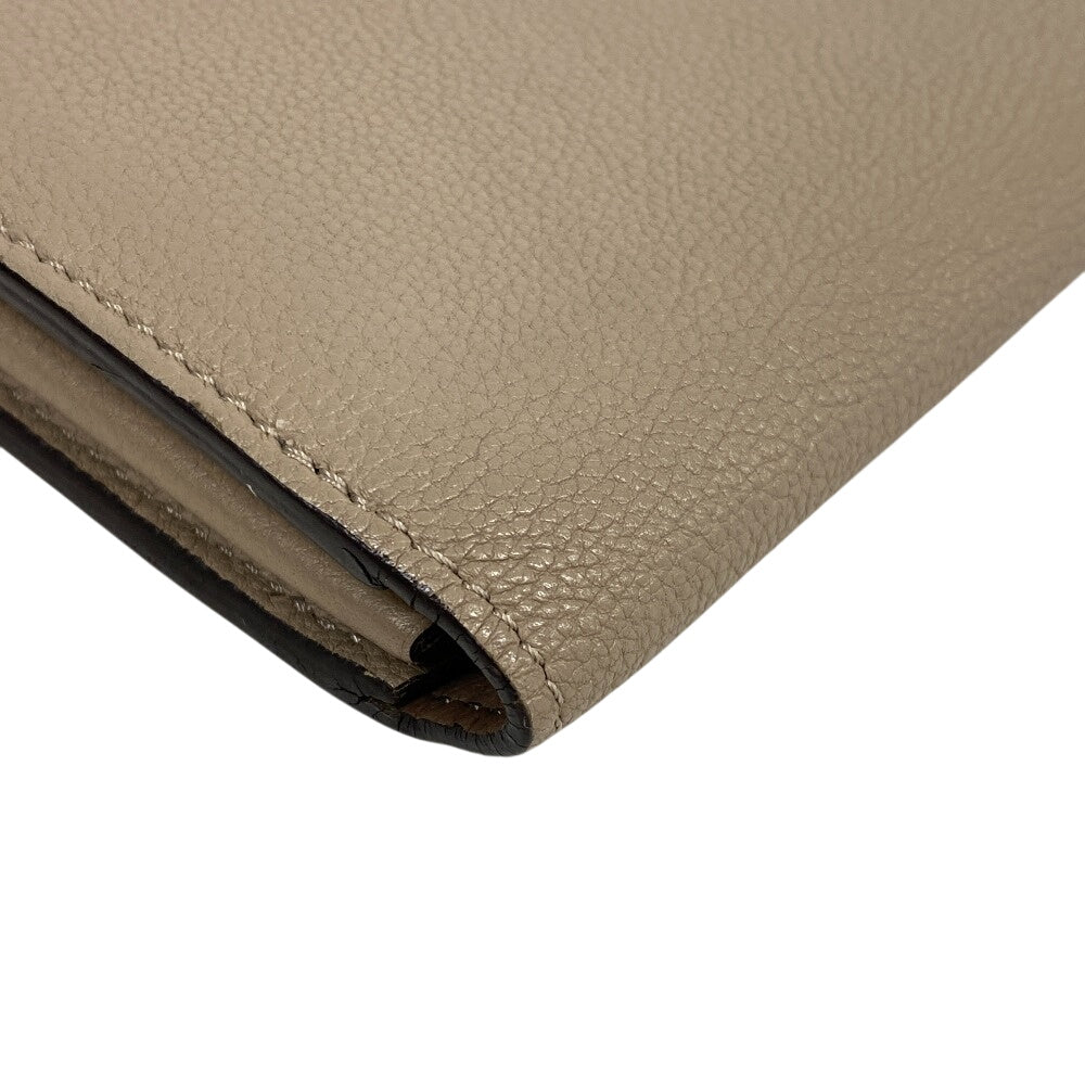 LOUIS VUITTON Long Wallet Purse leather beige M60147 Comet Parnassus