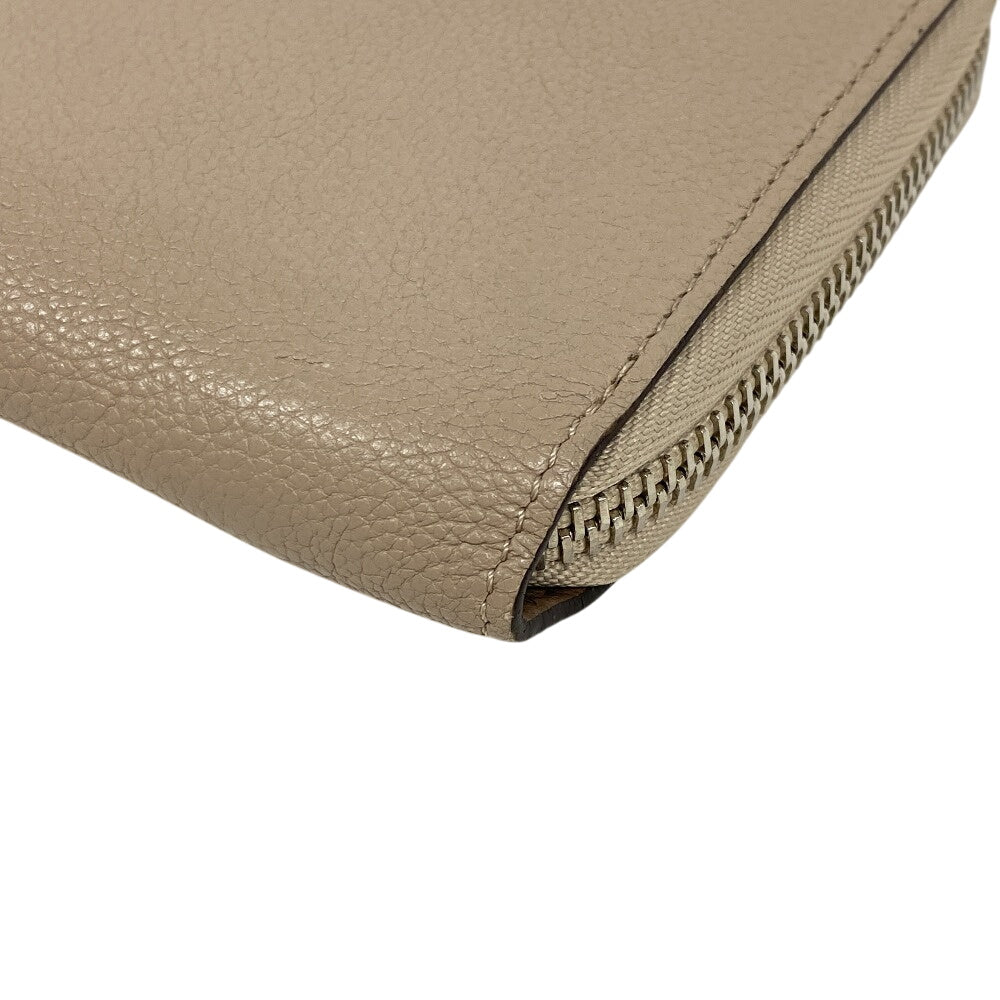 LOUIS VUITTON Long Wallet Purse leather beige M60147 Comet Parnassus