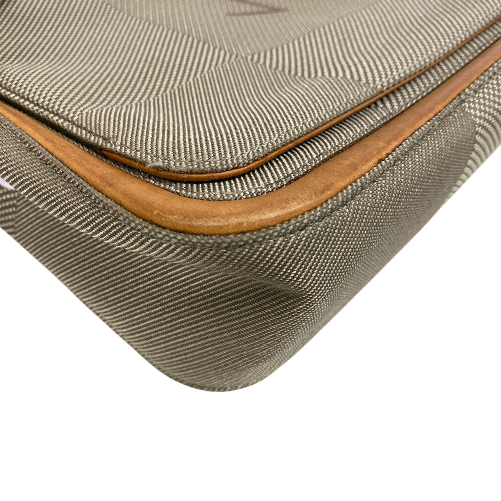 LOUIS VUITTON Messenger bag M93030 Nylon khaki Damier Jean Messier