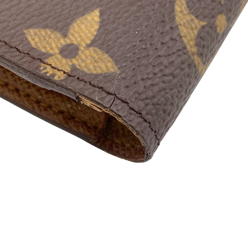 LOUIS VUITTON Bifold Wallet M61674 leather Brown Monogram Viennois Made in USA