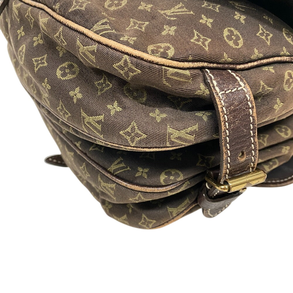 LOUIS VUITTON Shoulder Bag M95227 canvas Brown Monogram mini Lansaumur 30