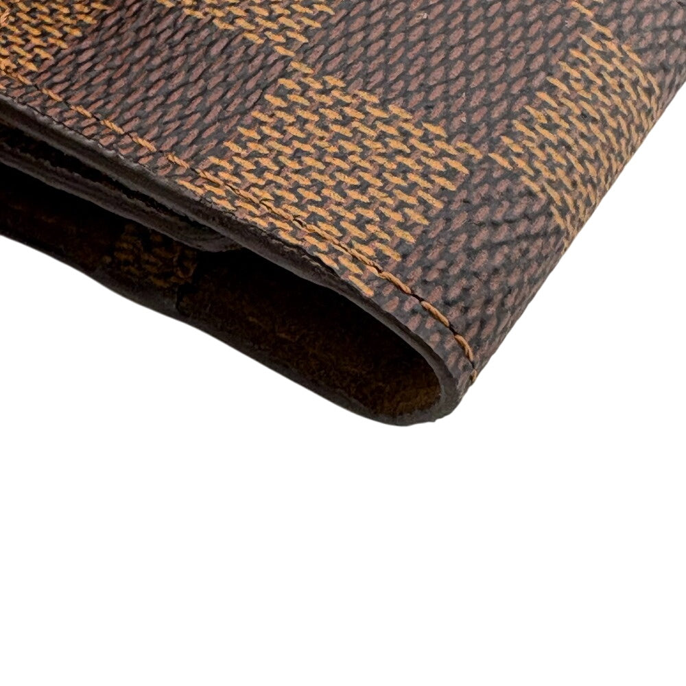 LOUIS VUITTON Other accessories M64600 Damier Brown Cufflinks case Buton de Manchette