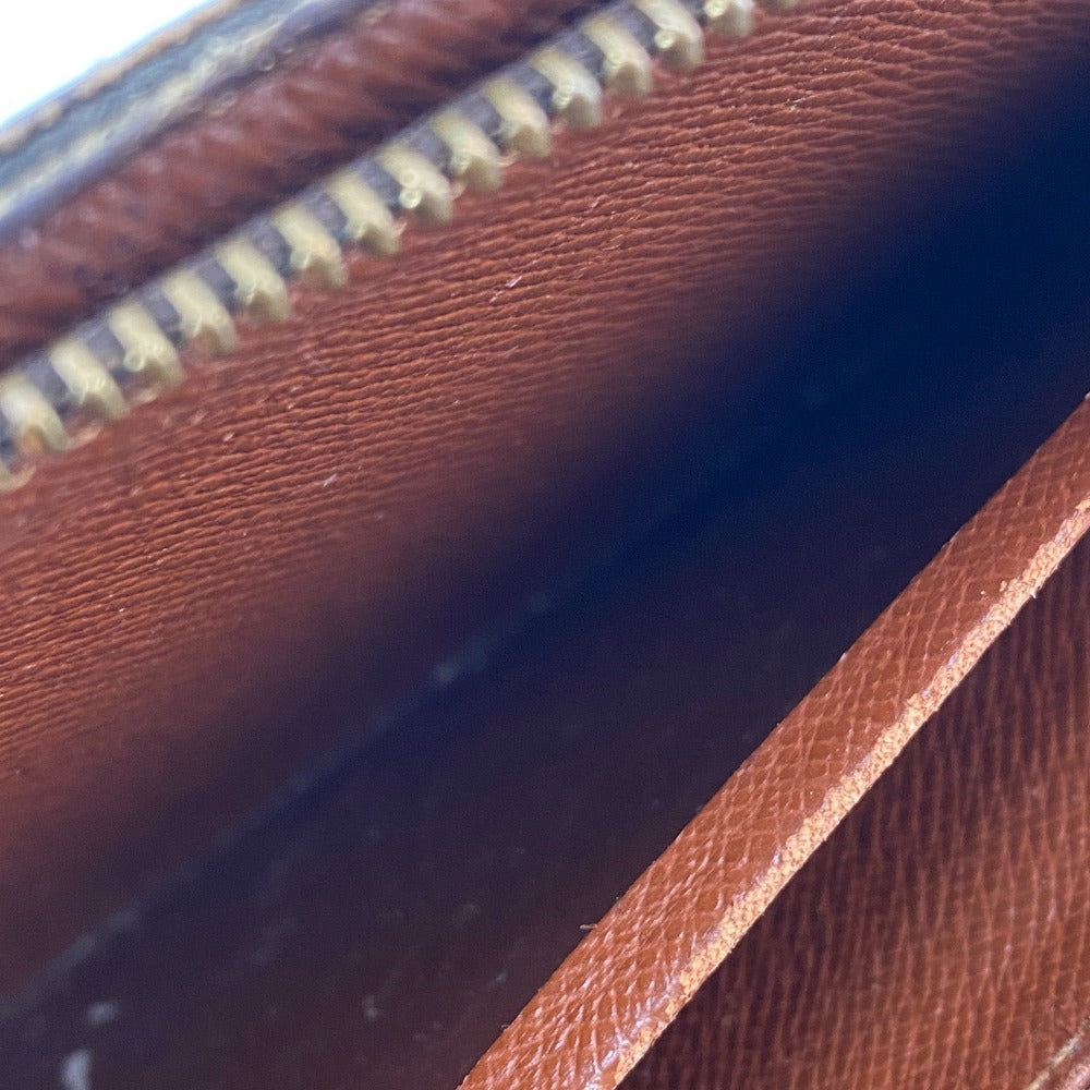 LOUIS VUITTON Long Wallet Purse M61727 leather Brown Monogram Porto Monezup