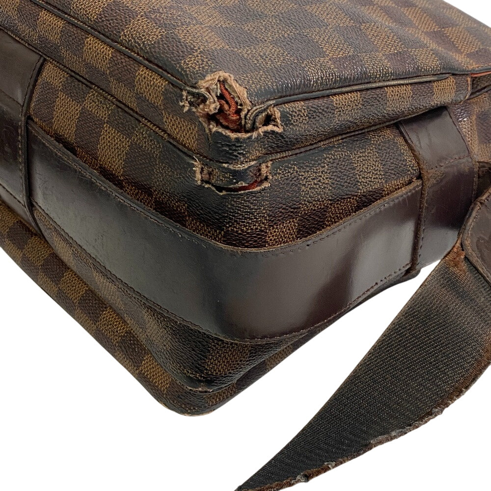 LOUIS VUITTON Shoulder Bag N45255 Damier Brown Damier Naviglio