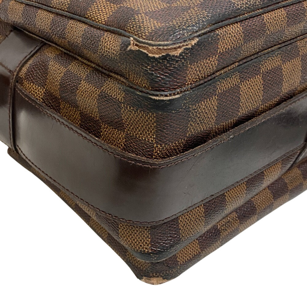 LOUIS VUITTON Shoulder Bag N45255 Damier Brown Damier Naviglio