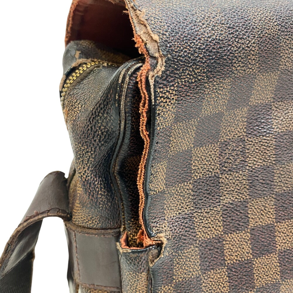 LOUIS VUITTON Shoulder Bag N45255 Damier Brown Damier Naviglio