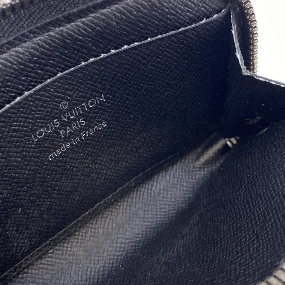 LOUIS VUITTON Coin case M63536 Monogram, Leather black Monogram Eclipse Portemonejour