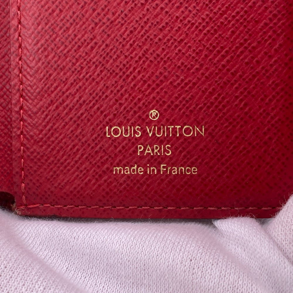 LOUIS VUITTON Bifold Wallet N41659 Damier, Leather Brown Damier Portefeuille Victorine