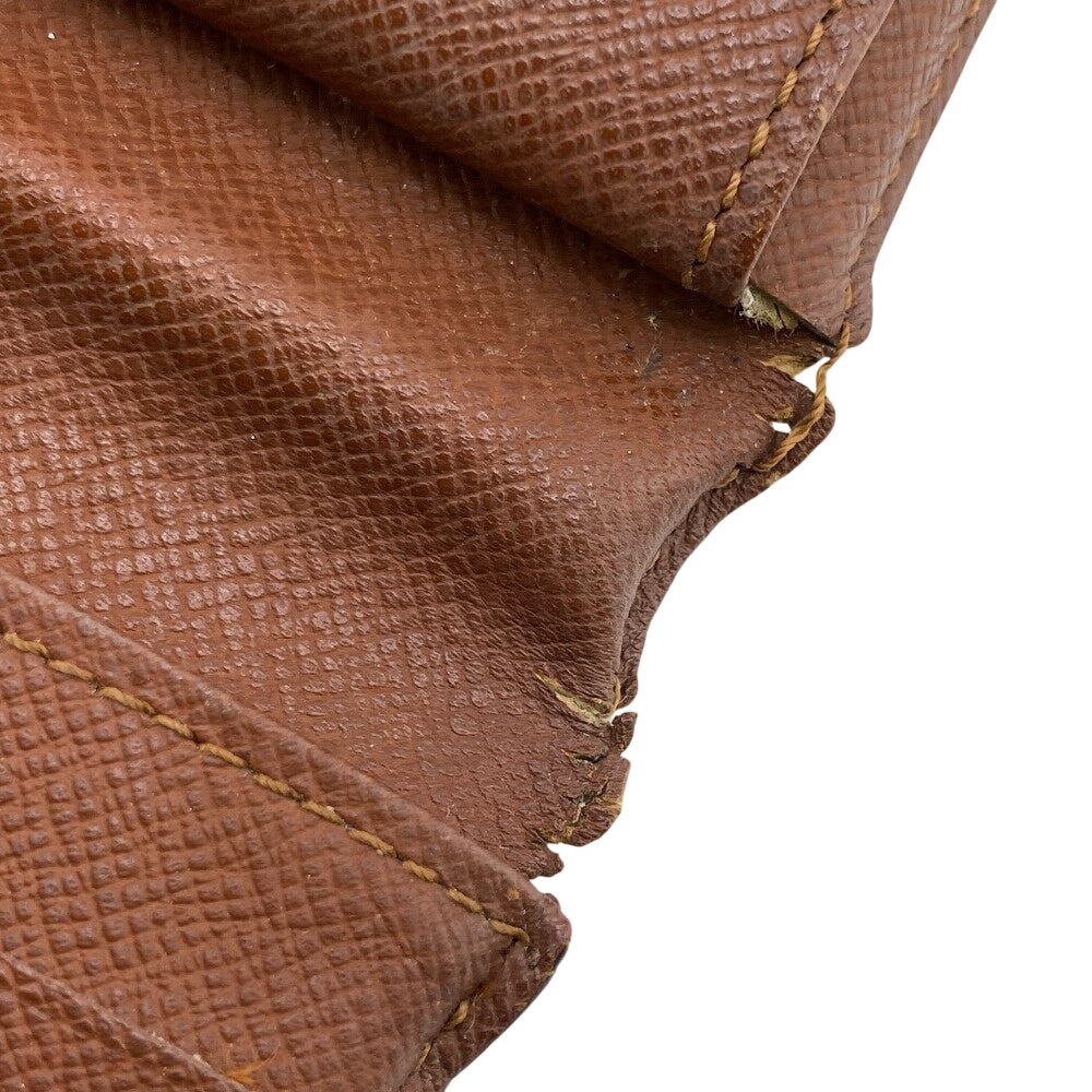 LOUIS VUITTON Long Wallet Purse TH0091 Monogram Brown Monogram
