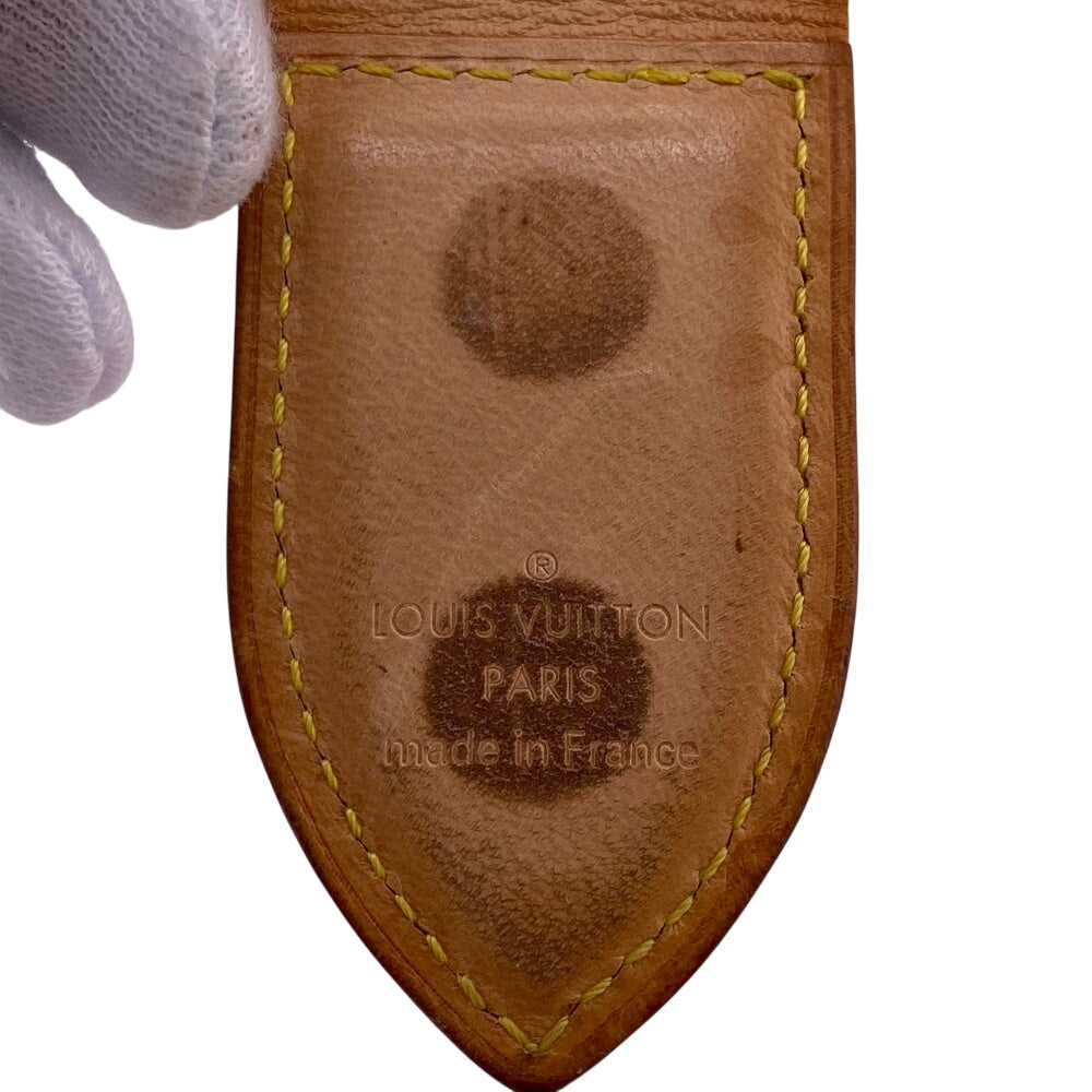 LOUIS VUITTON Money clip M64692 Nume leather Brown
