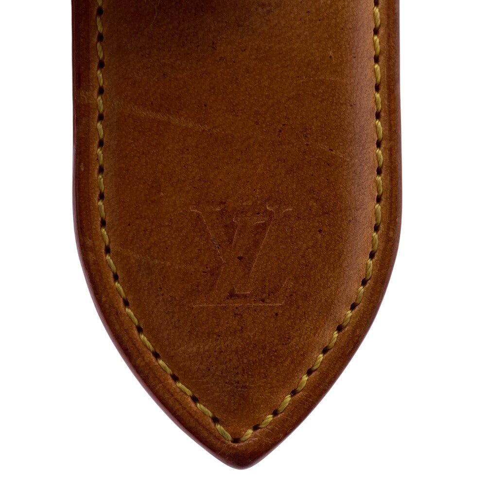 LOUIS VUITTON Money clip M64692 Nume leather Brown