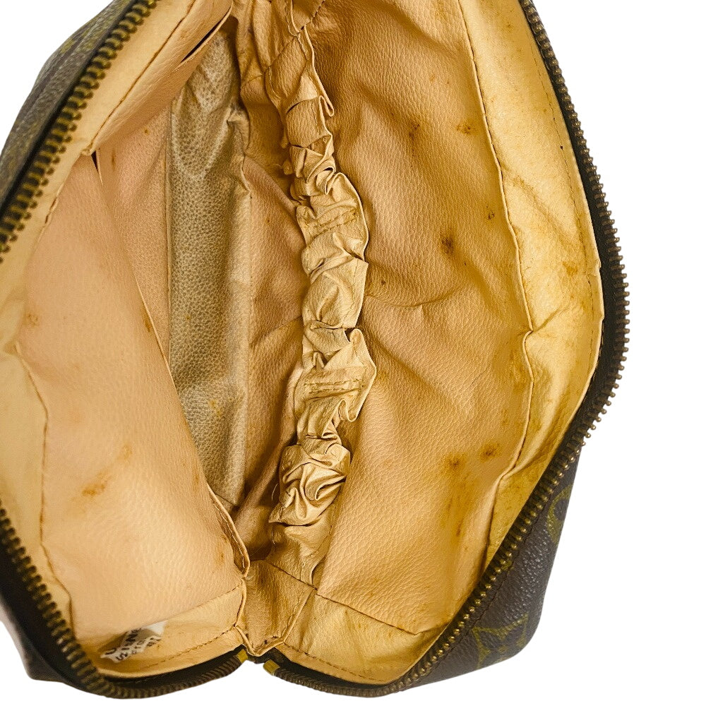 LOUIS VUITTON Clutch bag M47524 leather Brown Monogram Truth Cracking T 23