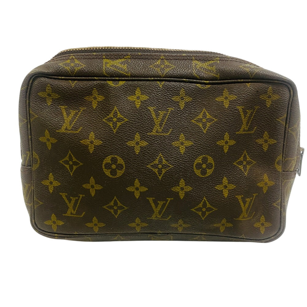 LOUIS VUITTON Clutch bag M47524 leather Brown Monogram Truth Cracking T 23