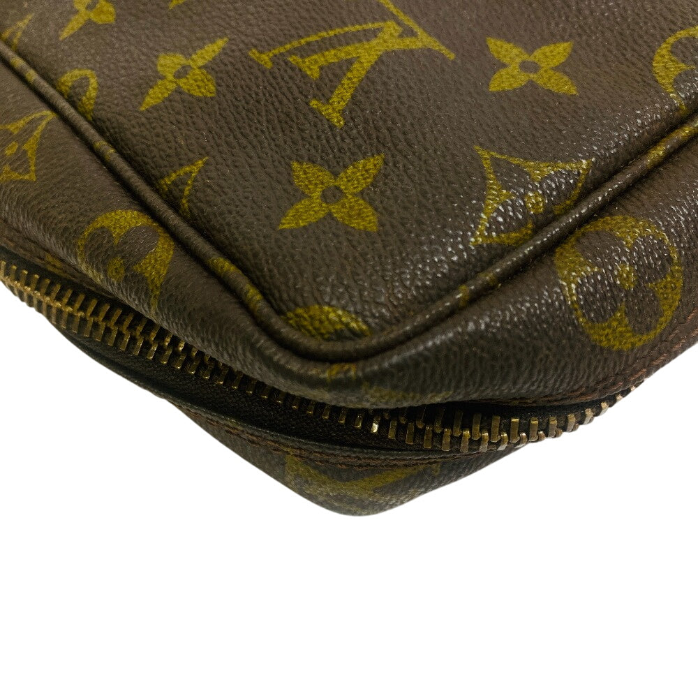 LOUIS VUITTON Clutch bag M47524 leather Brown Monogram Truth Cracking T 23