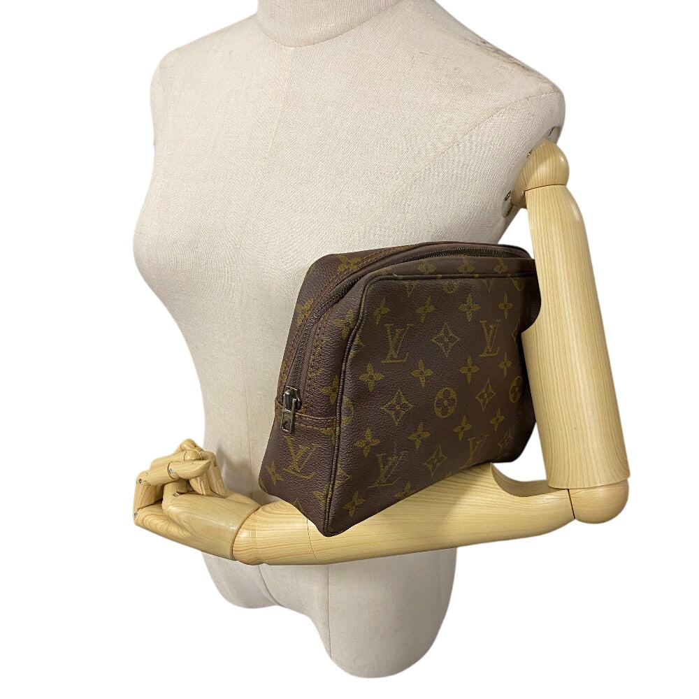 LOUIS VUITTON Clutch bag M47524 leather Brown Monogram Truth Cracking T 23