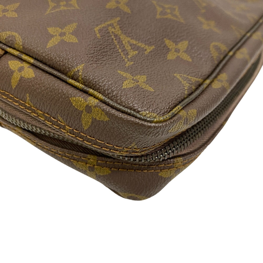 LOUIS VUITTON Clutch bag M47524 leather Brown Monogram Truth Cracking T 23