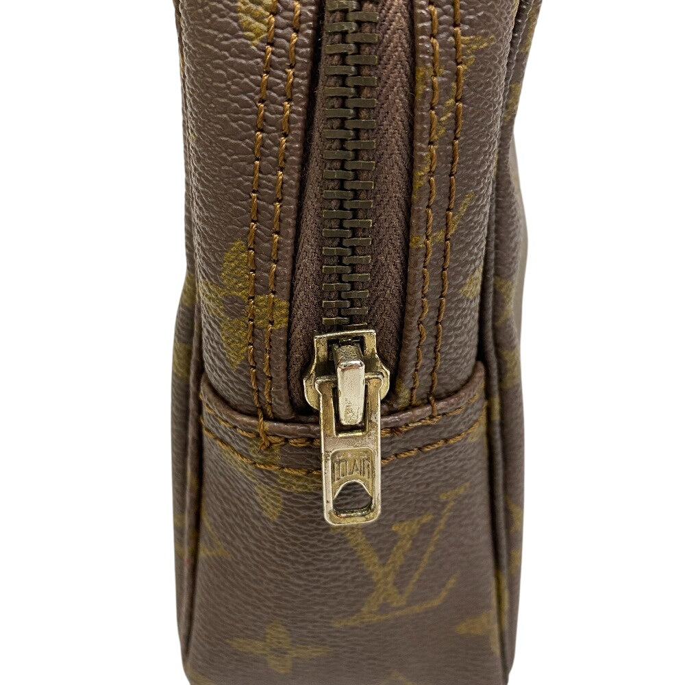 LOUIS VUITTON Clutch bag M47524 leather Brown Monogram Truth Cracking T 23