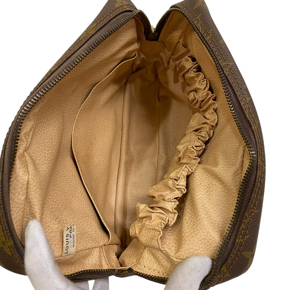 LOUIS VUITTON Clutch bag M47524 leather Brown Monogram Truth Cracking T 23