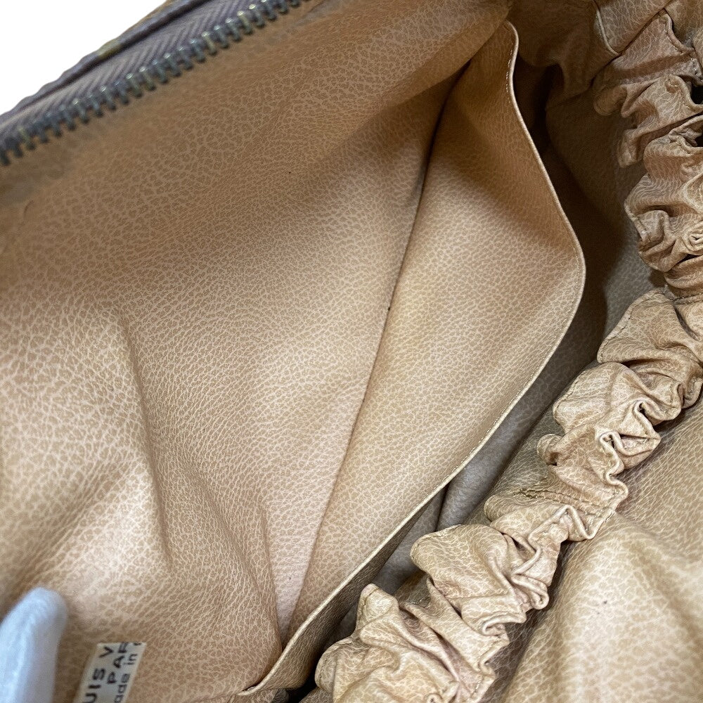 LOUIS VUITTON Clutch bag M47524 leather Brown Monogram Truth Cracking T 23