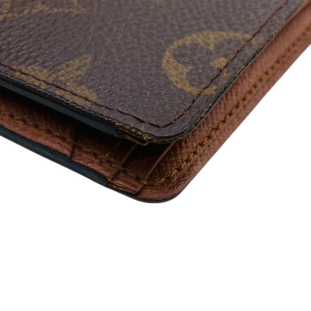 LOUIS VUITTON Bill Compartment M60895 leather Brown Monogram Portefeuille Multripru