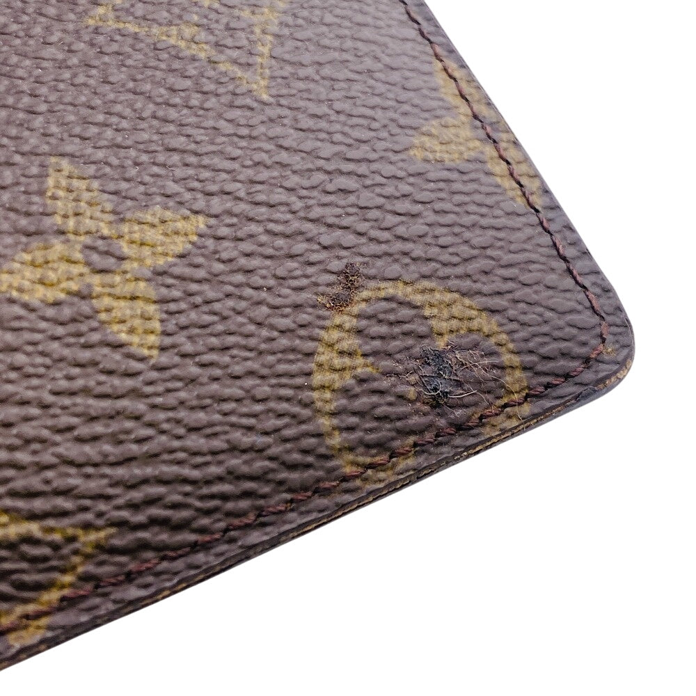 LOUIS VUITTON Bill Compartment M60895 leather Brown Monogram Portefeuille Multripru