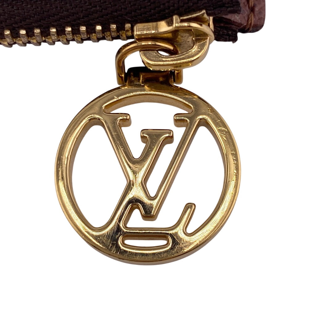 LOUIS VUITTON Card Case M81880 Monogram Brown Monogram Porto Cult Romy