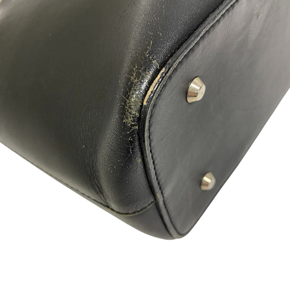 BURBERRY Tote Bag leather black Nova Check