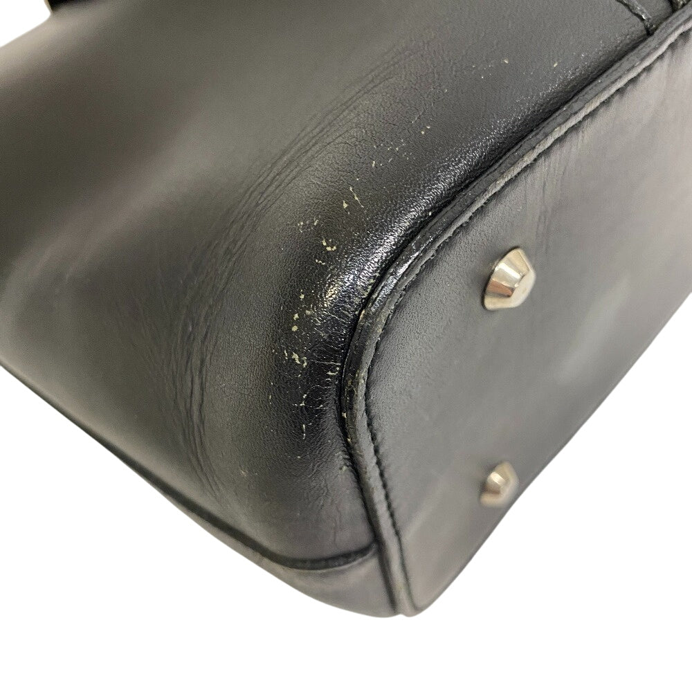 BURBERRY Tote Bag leather black Nova Check