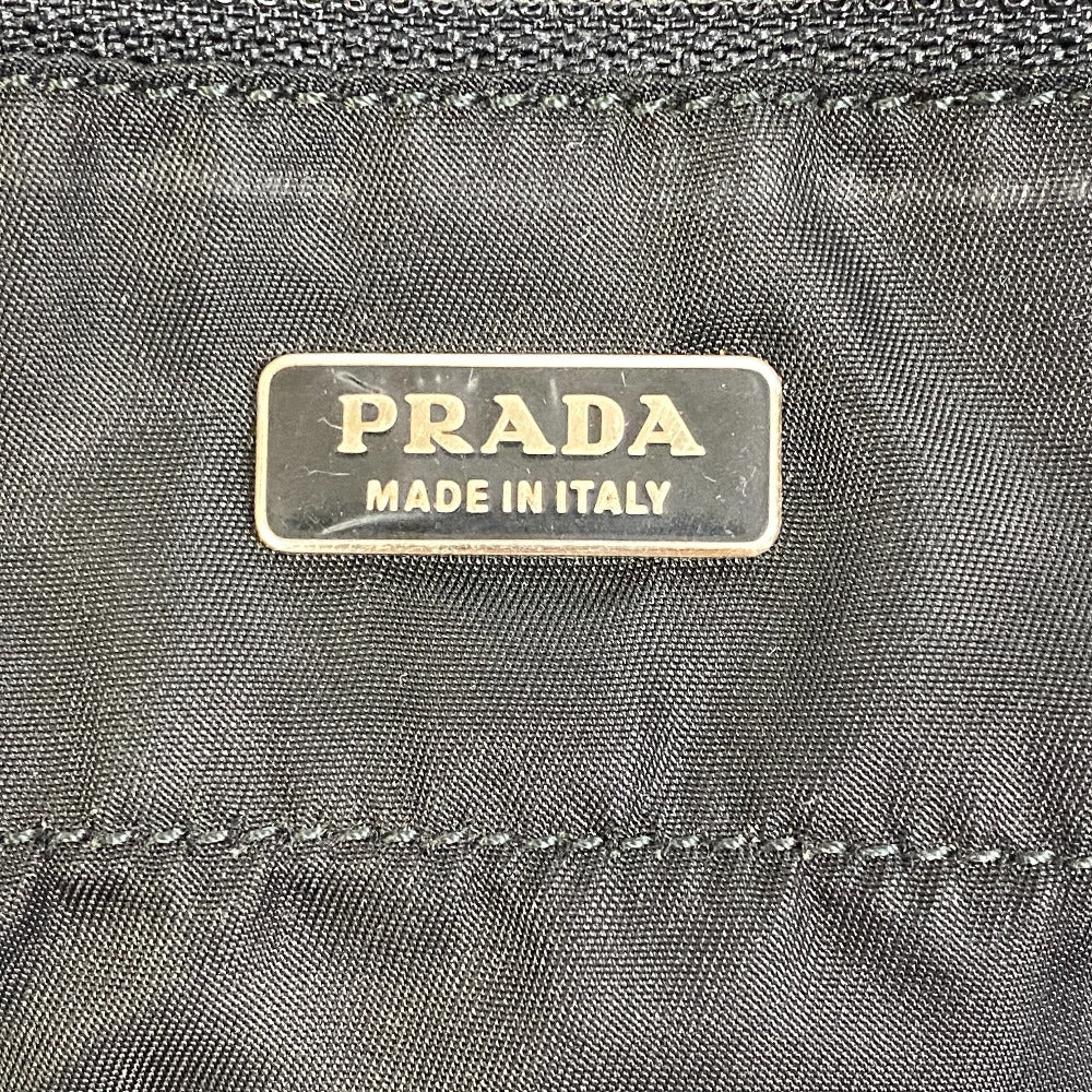 PRADA Tote Bag Nylon black Triangle