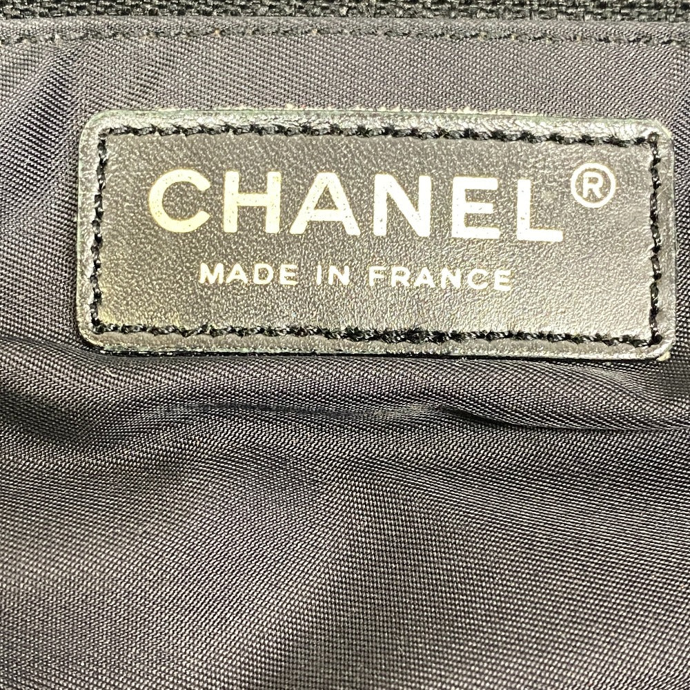 CHANEL Tote Bag Nylon black New Travel Line MM