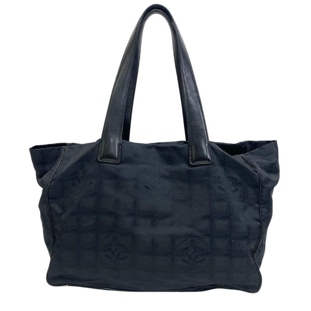 CHANEL Tote Bag Nylon black New Travel Line MM