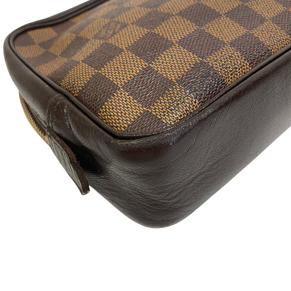 LOUIS VUITTON business bag N47623 Damier Brown Damier Truth Cracking T