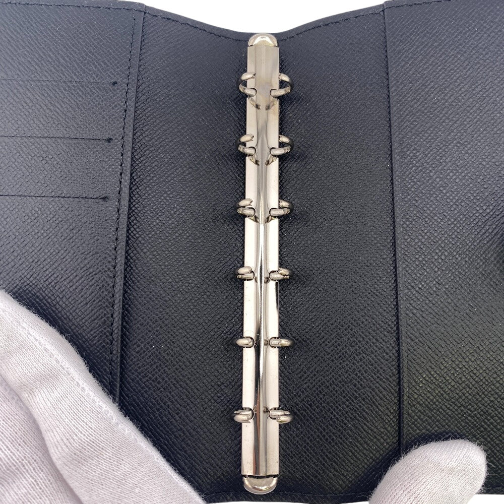 LOUIS VUITTON Notebook cover R20052 Epi black Epi Agenda PM