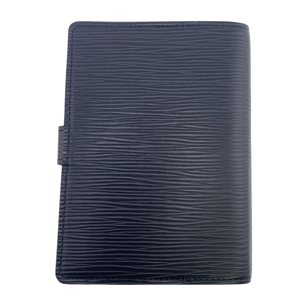 LOUIS VUITTON Notebook cover R20052 Epi black Epi Agenda PM