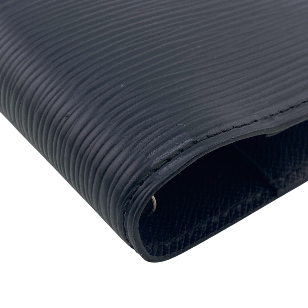 LOUIS VUITTON Notebook cover R20052 Epi black Epi Agenda PM