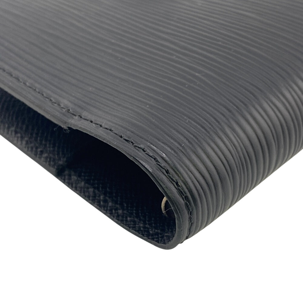 LOUIS VUITTON Notebook cover R20052 Epi black Epi Agenda PM