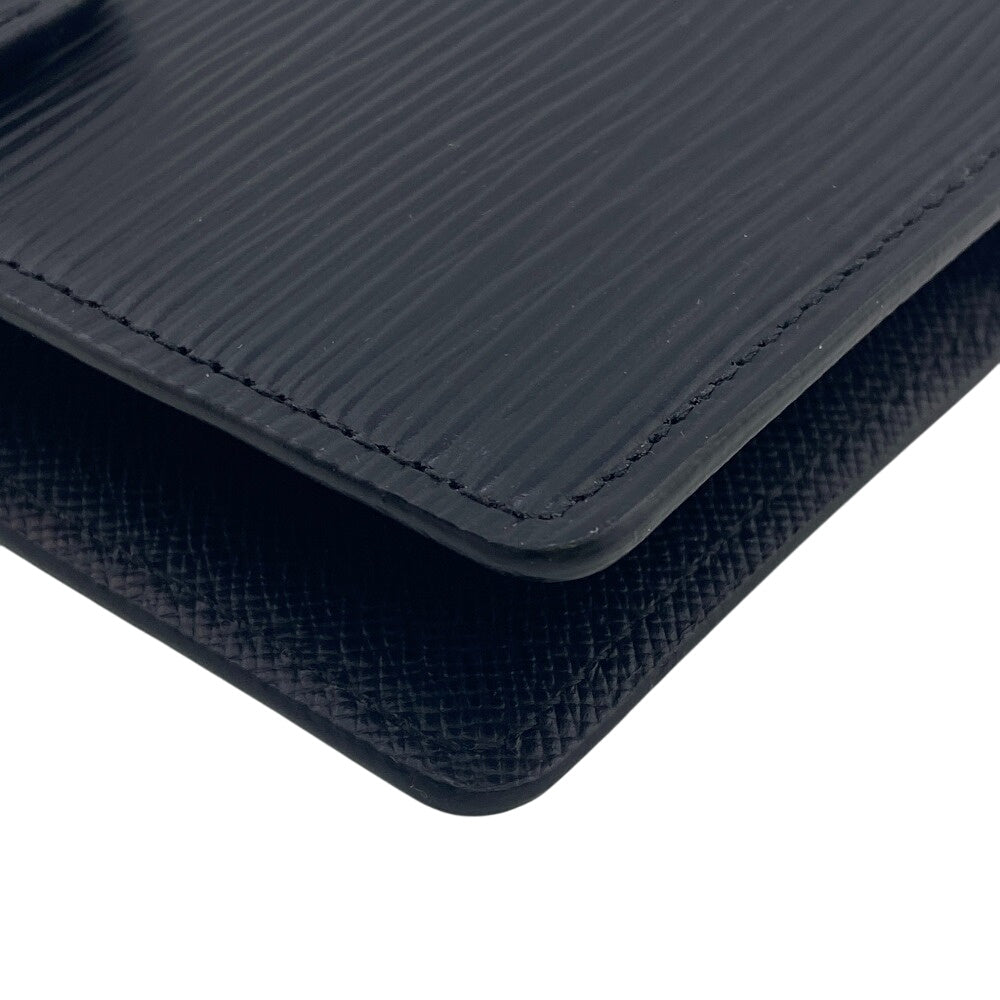 LOUIS VUITTON Notebook cover R20052 Epi black Epi Agenda PM