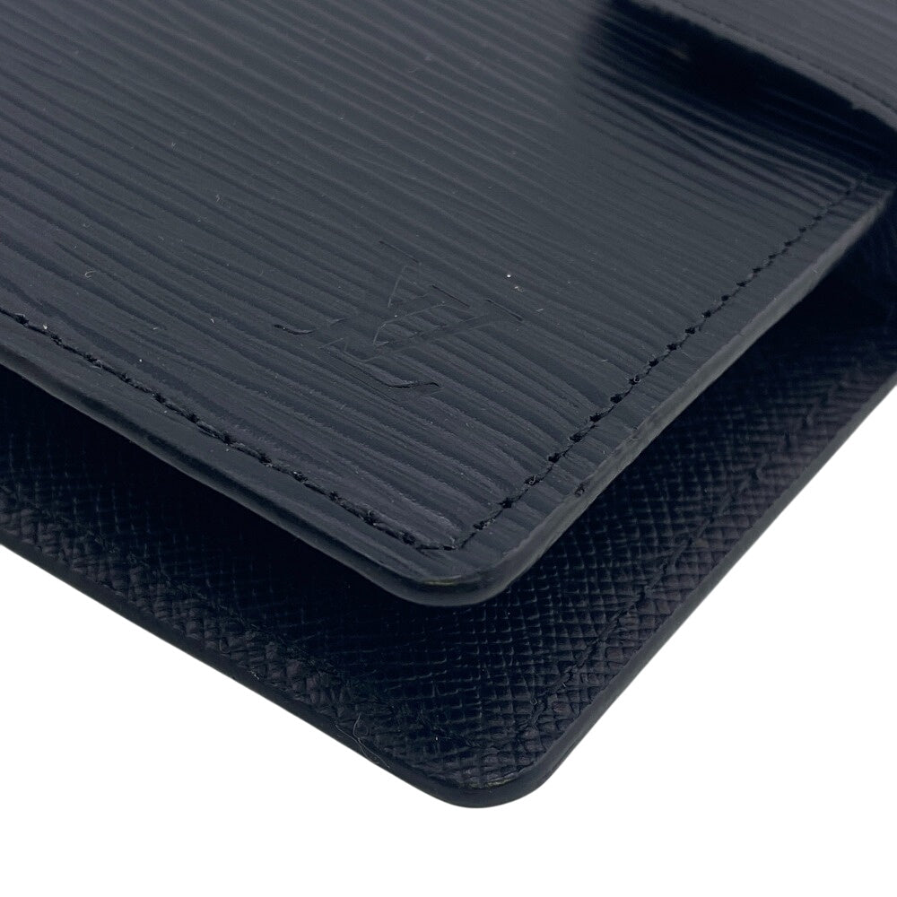 LOUIS VUITTON Notebook cover R20052 Epi black Epi Agenda PM