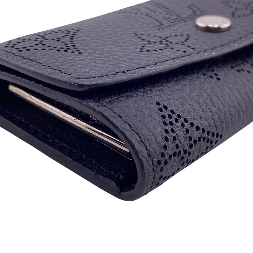 LOUIS VUITTON Key case Key holder M64054 Monogram Mahina black Monogram Mahina Multicles4