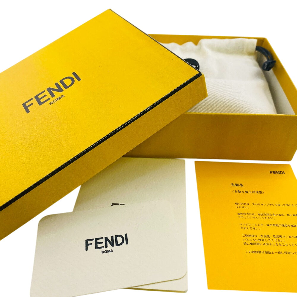 FENDI Bifold Wallet 8M0438 leather pink Peekaboo