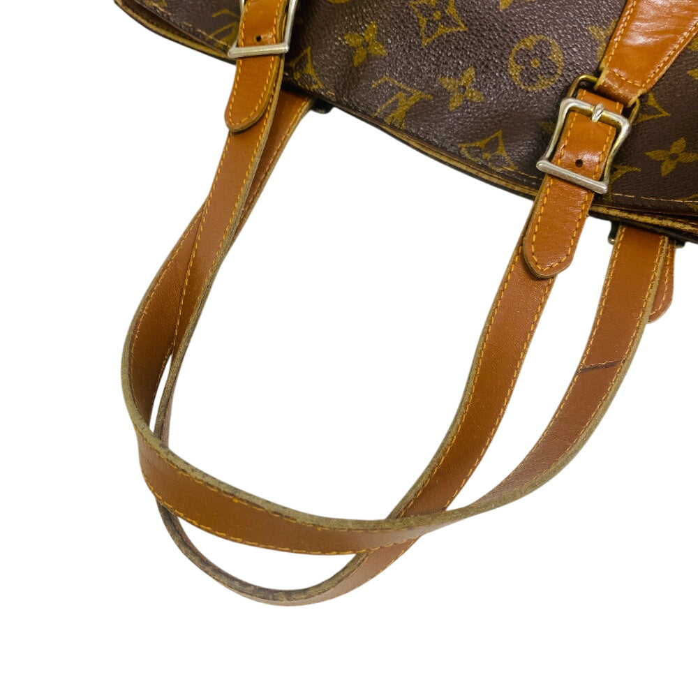 LOUIS VUITTON Tote Bag T42236 Monogram Brown Monogram BucketGM