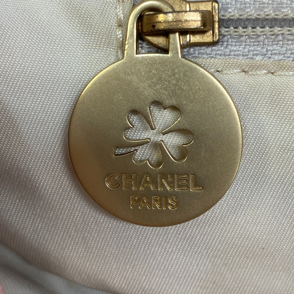 CHANEL Tote Bag Nylon, Leather pink COCO Mark New Travel Line MM
