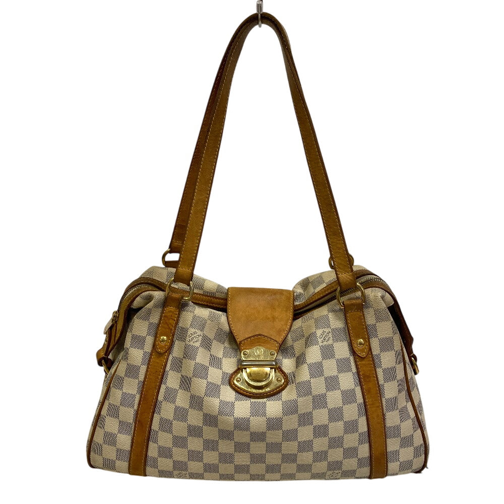 LOUIS VUITTON Shoulder Bag N42221 Damier Azur Damier Stresa GM