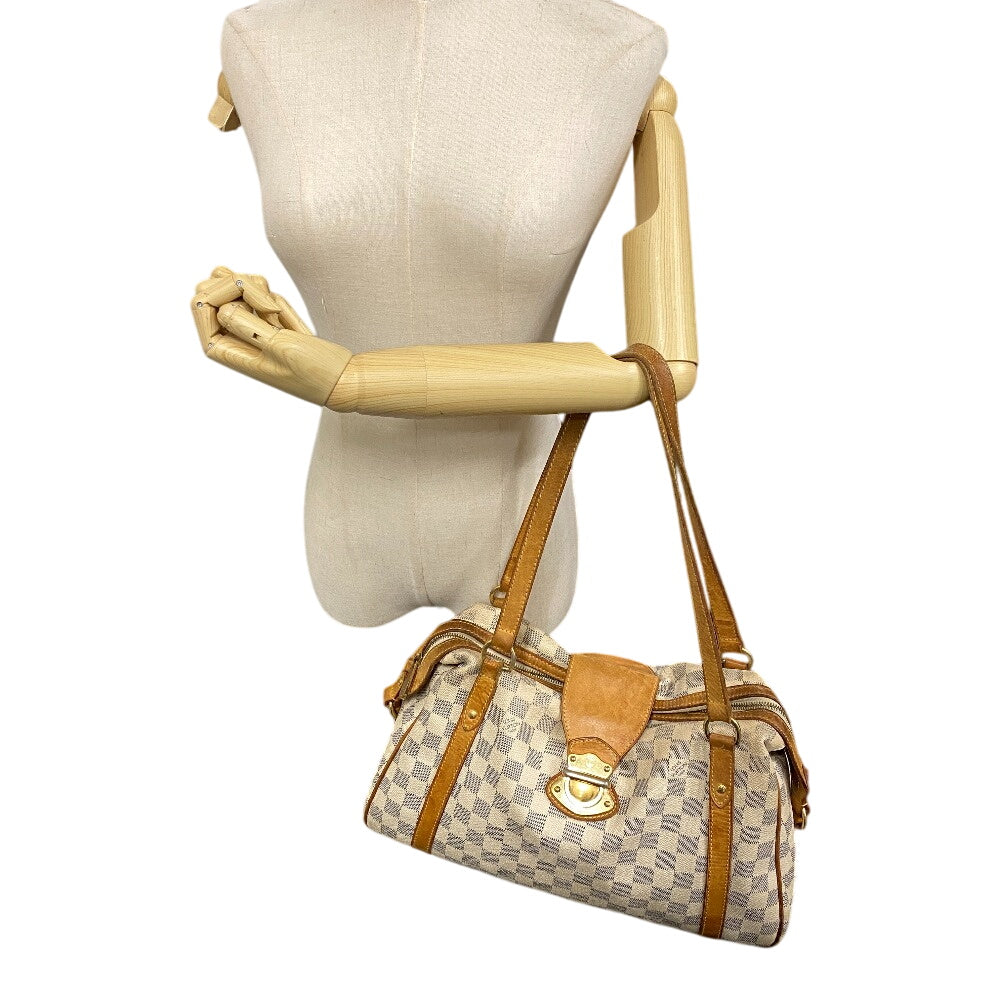 LOUIS VUITTON Shoulder Bag N42221 Damier Azur Damier Stresa GM