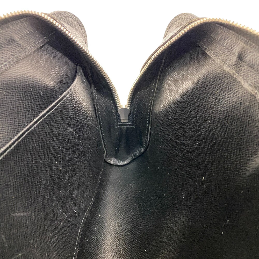 LOUIS VUITTON business bag M30182 Taiga black Taiga Baikal
